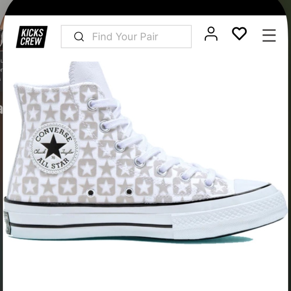 Converse Chuck Taylor 70 High After Midnight - White Women’s Size 10 - Picture 4 of 13